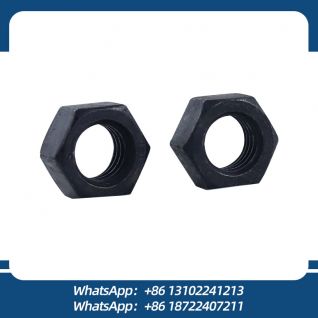 Tuerca hexagonal negro M8